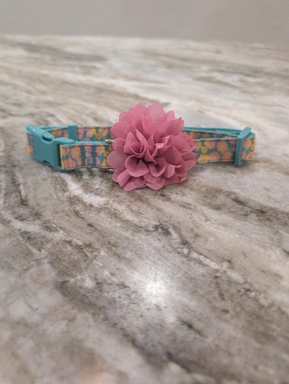 Top Paw flower Dog Collar